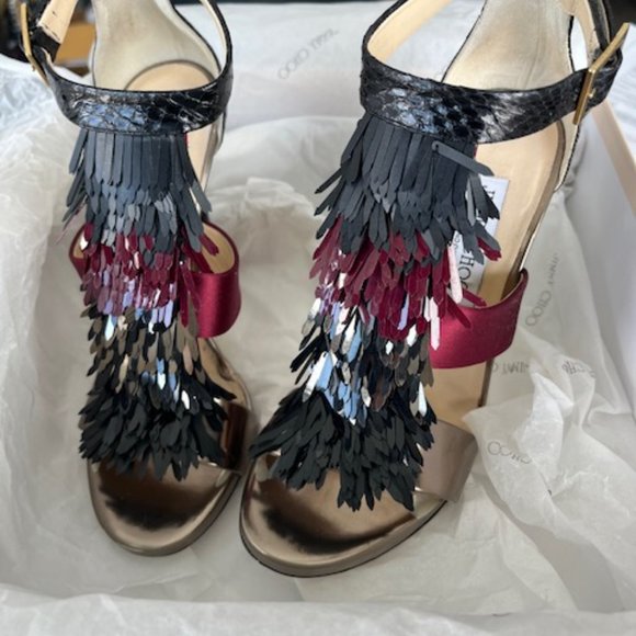 Jimmy Choo Razor Sequins 37